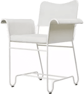 Gubi Tropique karmstol White semi matt