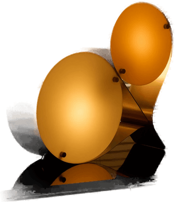 Gubi Coppia bordlampe, elfenbein/rosé