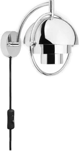 Gubi Multi-Lite vegglampe, krom
