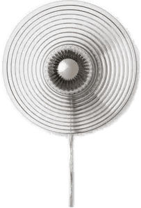 FDB Møbler Sletterhage vegglampe Fluted glass