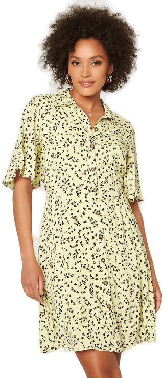 Selected Uma 2/4 Short Shirt Dress