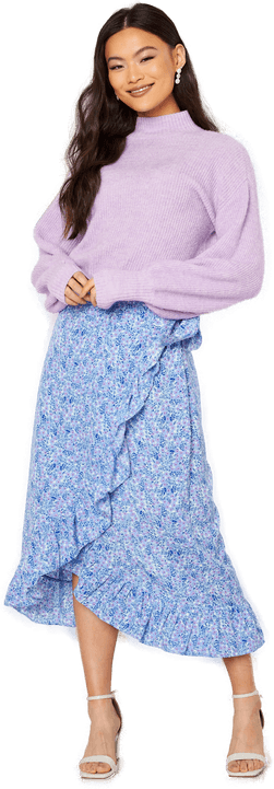 Vero Moda Henna Wrap Skirt