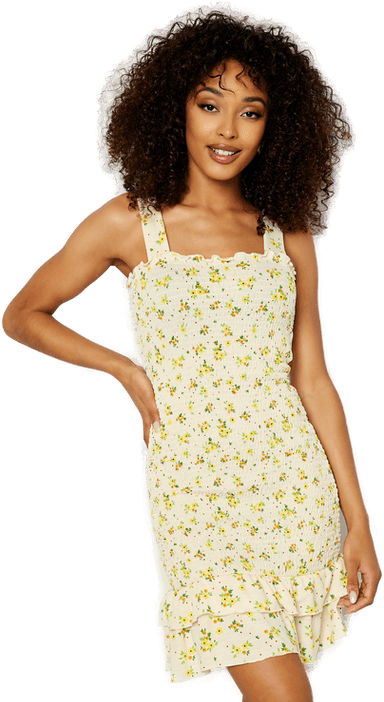 Pieces Taylin Smock Dress