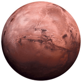 Malerifabrikken Poster Mars Light Hvit