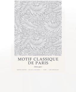 Malerifabrikken Poster Motif Classique 5 Blå