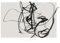 Malerifabrikken Poster Lines 2 Beige