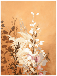 Malerifabrikken Poster Light Leaves 5 Orange