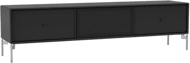 Montana Octave V TV-benk 05 - Svart Matt Chrome