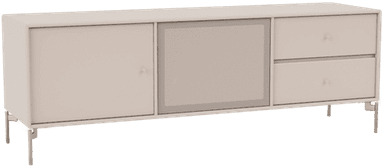 Montana Octave Vi TV Bench 168 Clay Matt Chrome