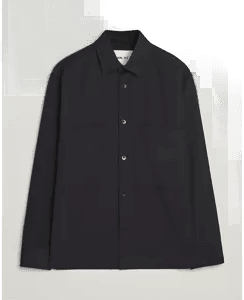 NN07 Freddy Overshirt Black