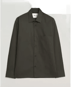 NN07 Freddy Overshirt Dark Army