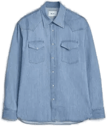 NN07 Ricky Western Denim Shirt