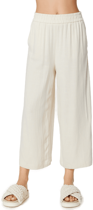 Pieces Vinsty HW Linen Culotte
