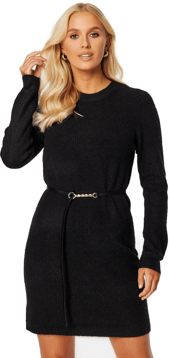 Pieces Ellen LS O-Neck Knit Dress