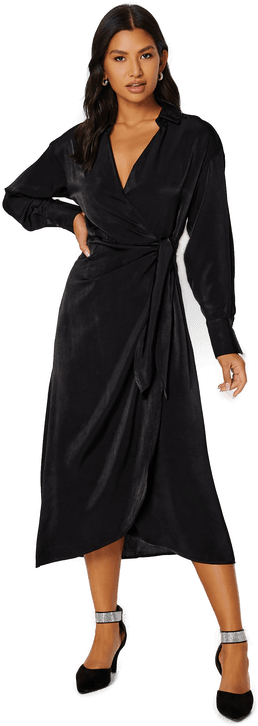 Only Mille L/S Midi Dress