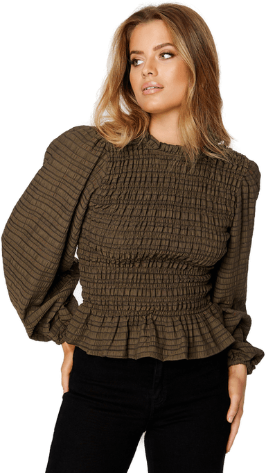 Only Carla LS Smock Top