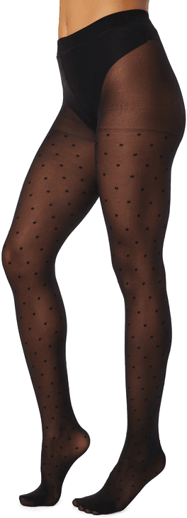 Pieces New Nikoline 20 Den Dot Tights