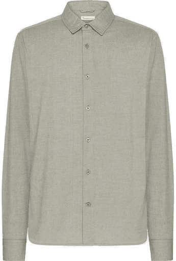 Knowledgecotton Apparel Regular Fit Light Twill Shirt