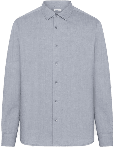 Knowledgecotton Apparel Regular Fit Light Twill Shirt