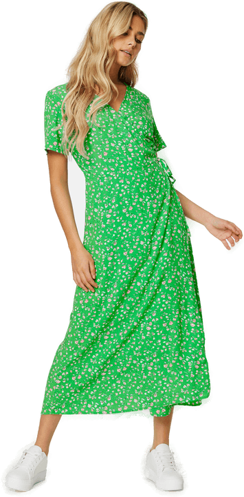 Object Collectors Item Ema Elise Long Wrap Dress