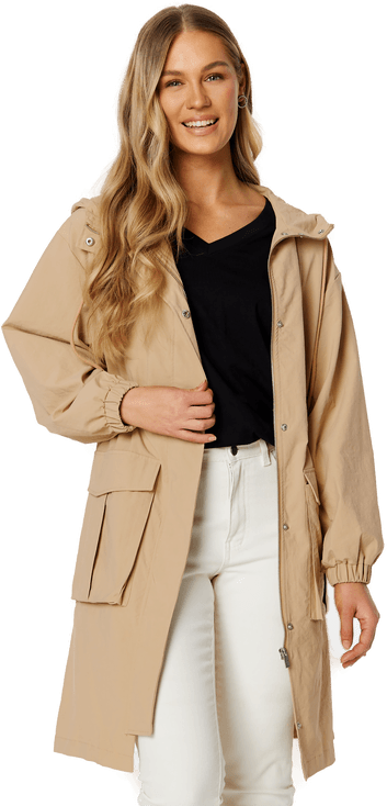 Vila Siliana Long Parka Jacket