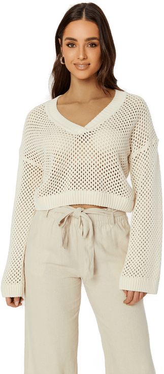 Object Collectors Item Edita LS Knit Pullover