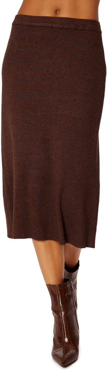 Vila A-Line Knit Skirt