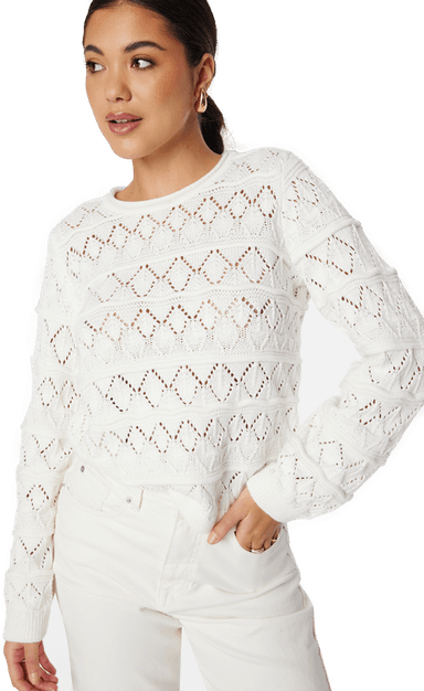 Object Collectors Item Liva L/S O-Neck Knit Pullover