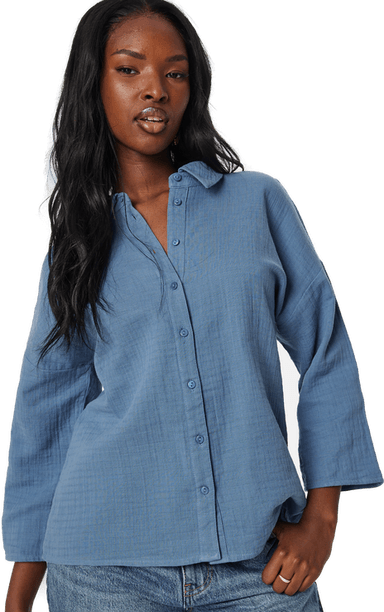 Vila Vilania button 3/4 shirt