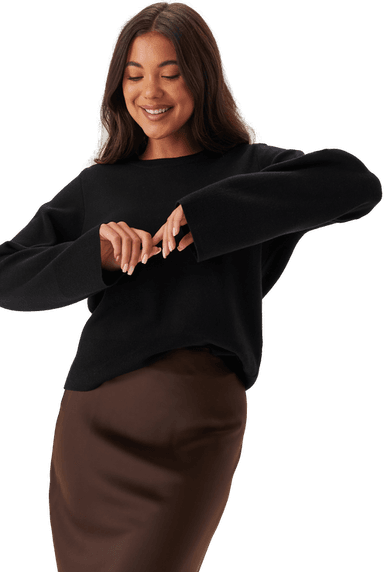 Vila Vicassie O-neck L/S Knit Top