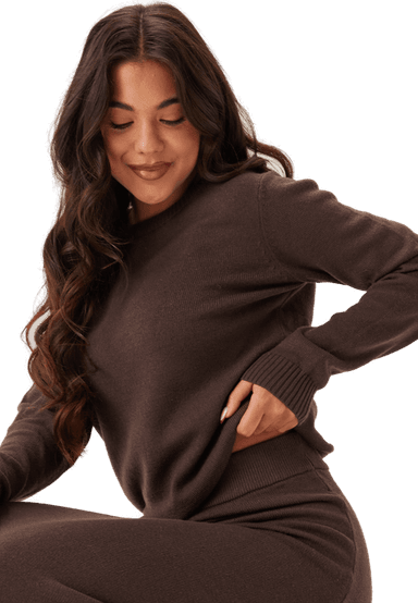 Vila Viril O-neck L/S Knit Top