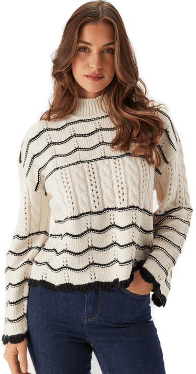 Vila Viovirina High Neck L/S CABLE