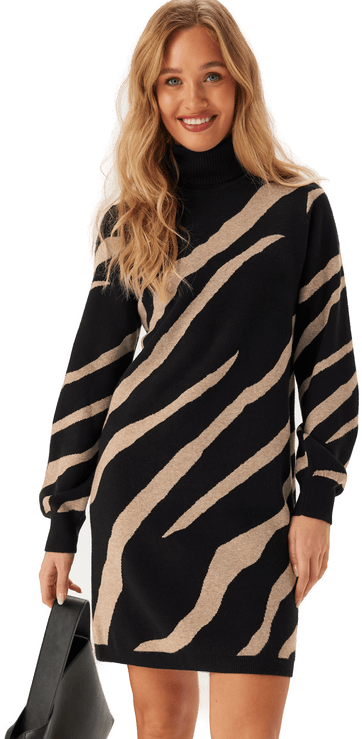 Object Collectors Item Objray L/S Knit Rollneck Dress