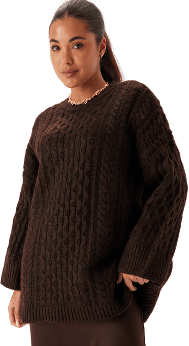 Vila Vikaia L/S Oversize Cable Knit