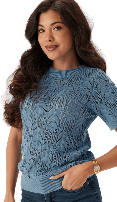 Vila Vicotti S/S O-NECK TOP