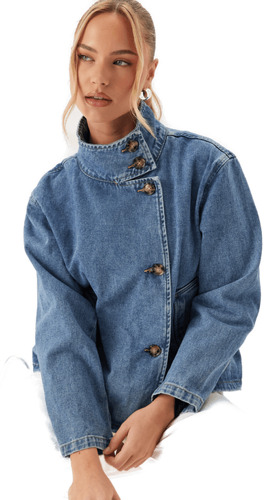 Object Collectors Item Objtilla Gro L/S Denim Jacket