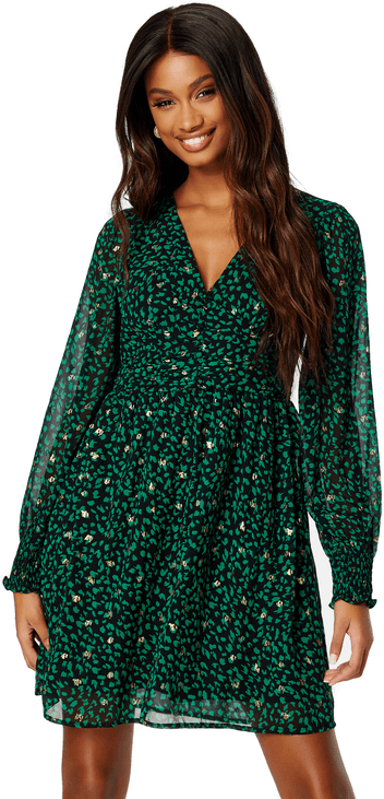 Vero Moda Nini L/S Short Dress