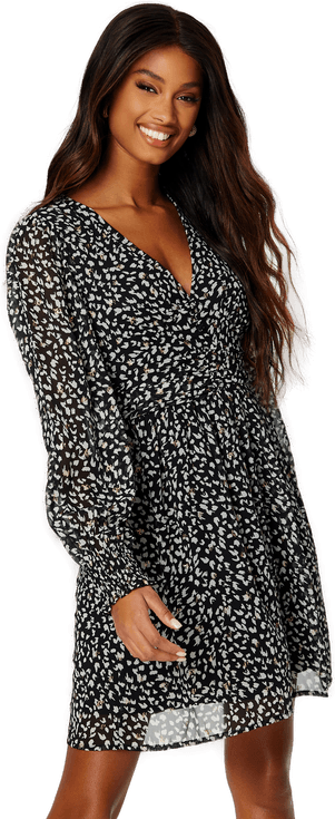 Vero Moda Nini L/S Short Dress