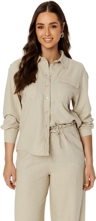 Only Caro L/S Oversized Shirt