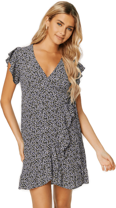 Vila Fini Wrap S/S Dress