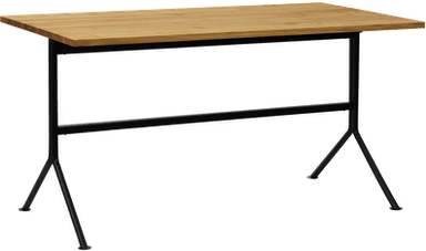 Normann Copenhagen Kip Desk Black Steel Oak