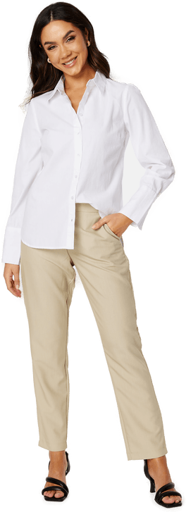 Pieces Boss MW Ankle Pants