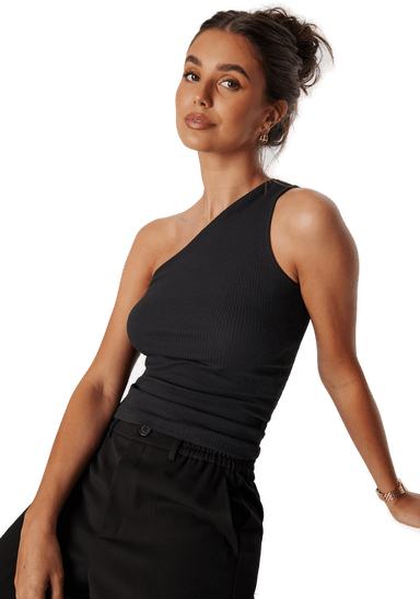 Pieces Pcruka One Shoulder Top