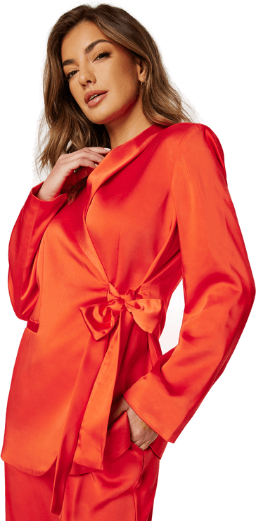 Yas Painterly LS Blazer