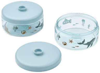 Liewood Dominique barnematglass 500 ml 4-pakning