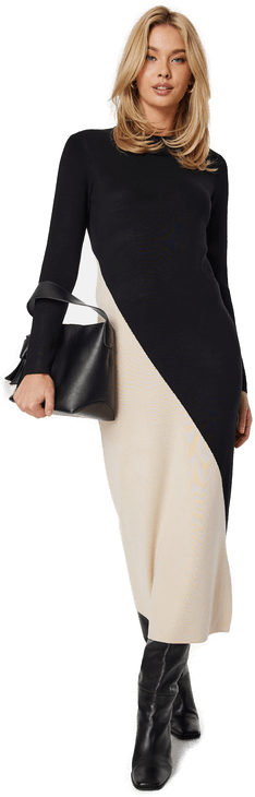 Object Collectors Item Block Knit Dress