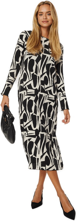 Only Molly L/S Plisse Dress