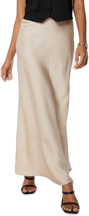 Vila Viellette high waist skirt