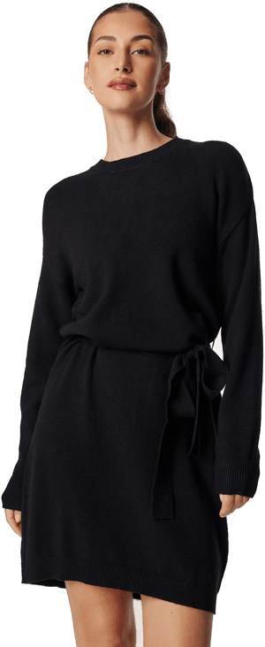 Vila Viril O-neck L/S Belt Knit Dress