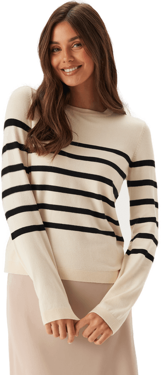 Vero Moda Vmsaba Plain Ls O-neck Pullover